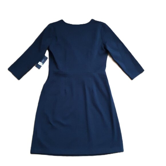 Tommy Hilfiger Midi Career Knit Dress Vintage New With Tags - Picture 3 of 5